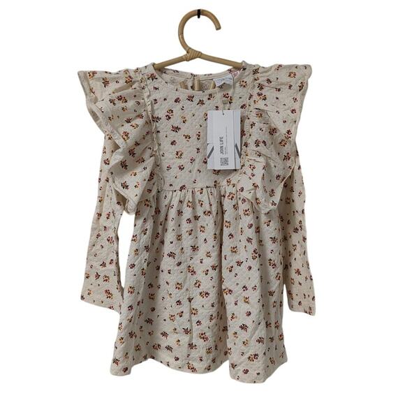 Zara Ditsy Floral Dress 3T - 4T - Picture 1 of 5